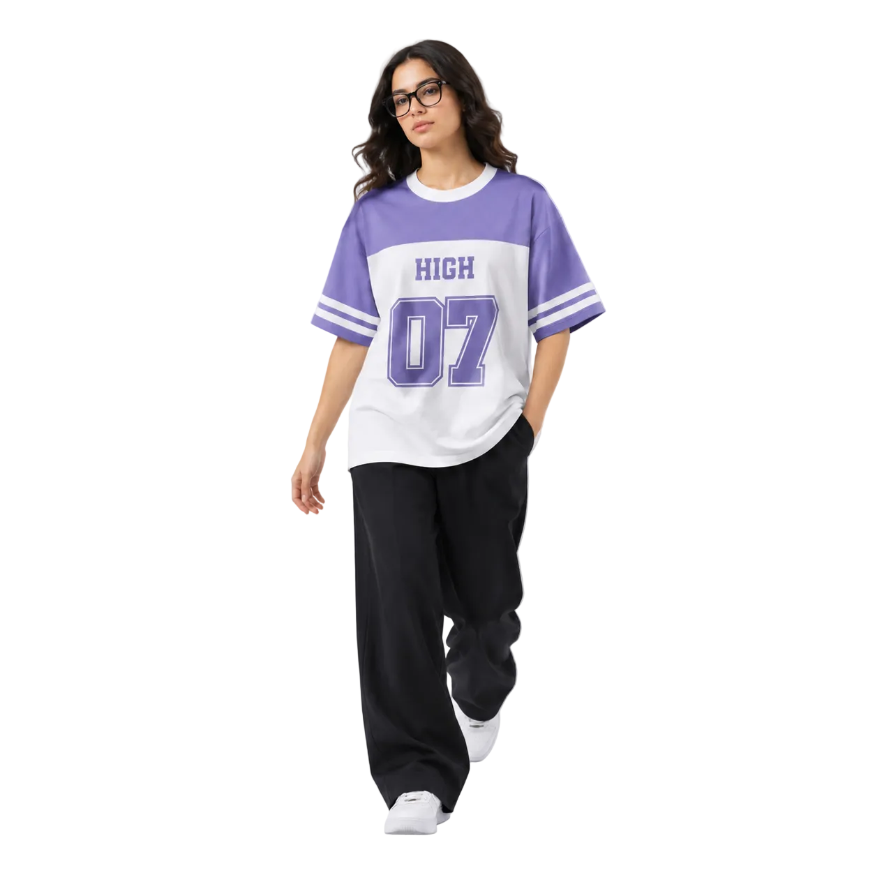 Purple Varsity Tee