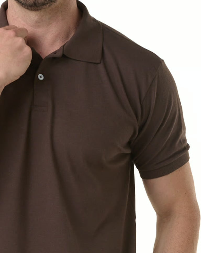 Brown Polo Premium Tee