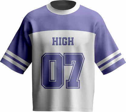 Purple Varsity Tee