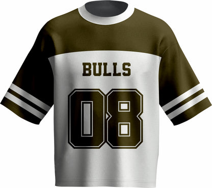 Olive Varsity Tee
