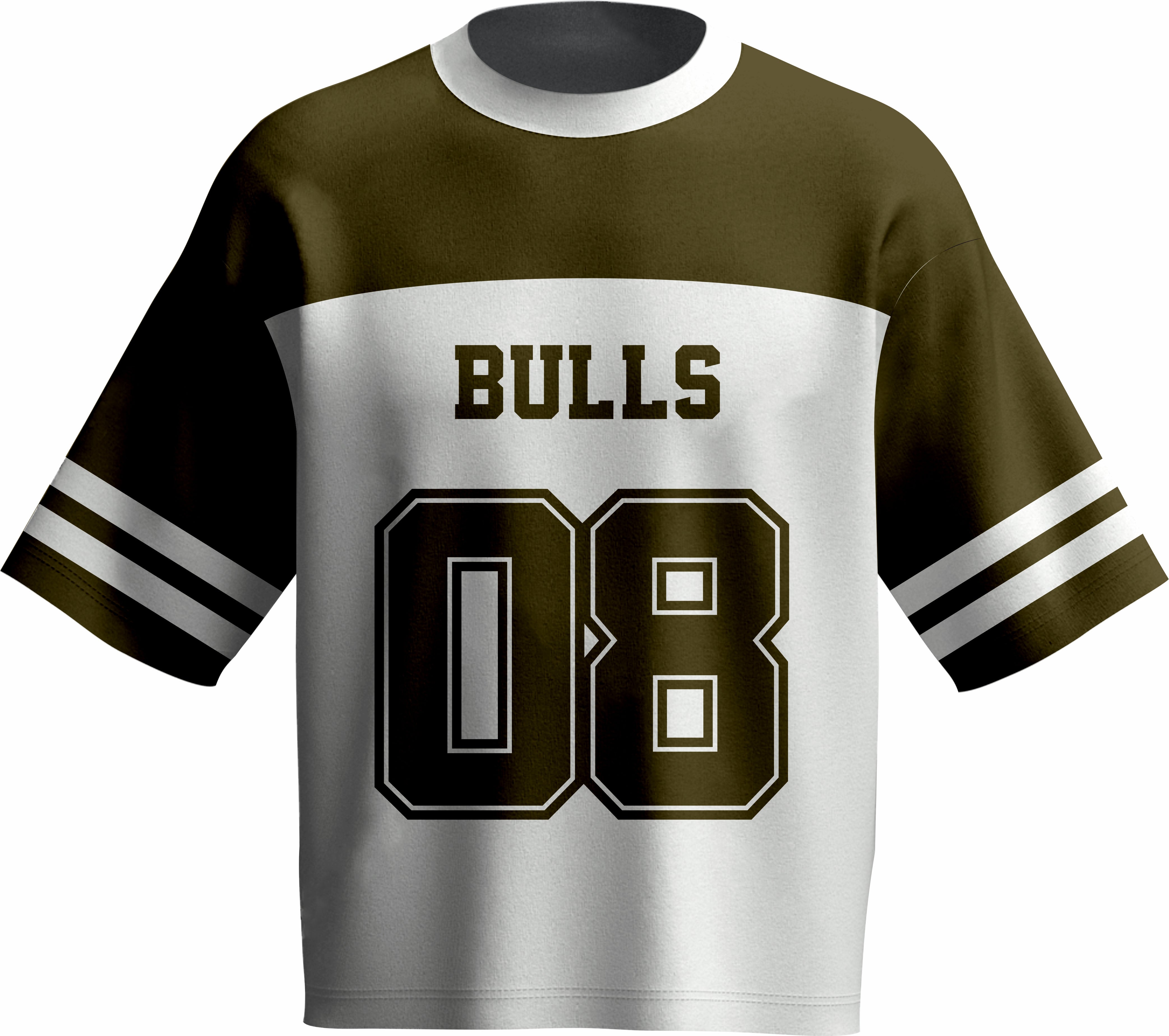 Olive Varsity Tee