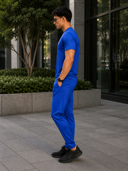 Tycoon  Blue Men's Tracksuit Set
