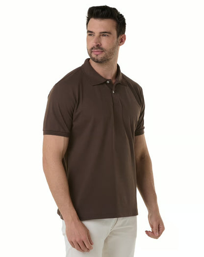 Brown Polo Premium Tee