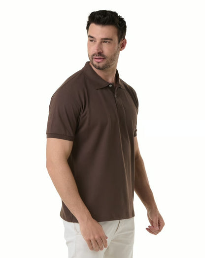 Brown Polo Premium Tee