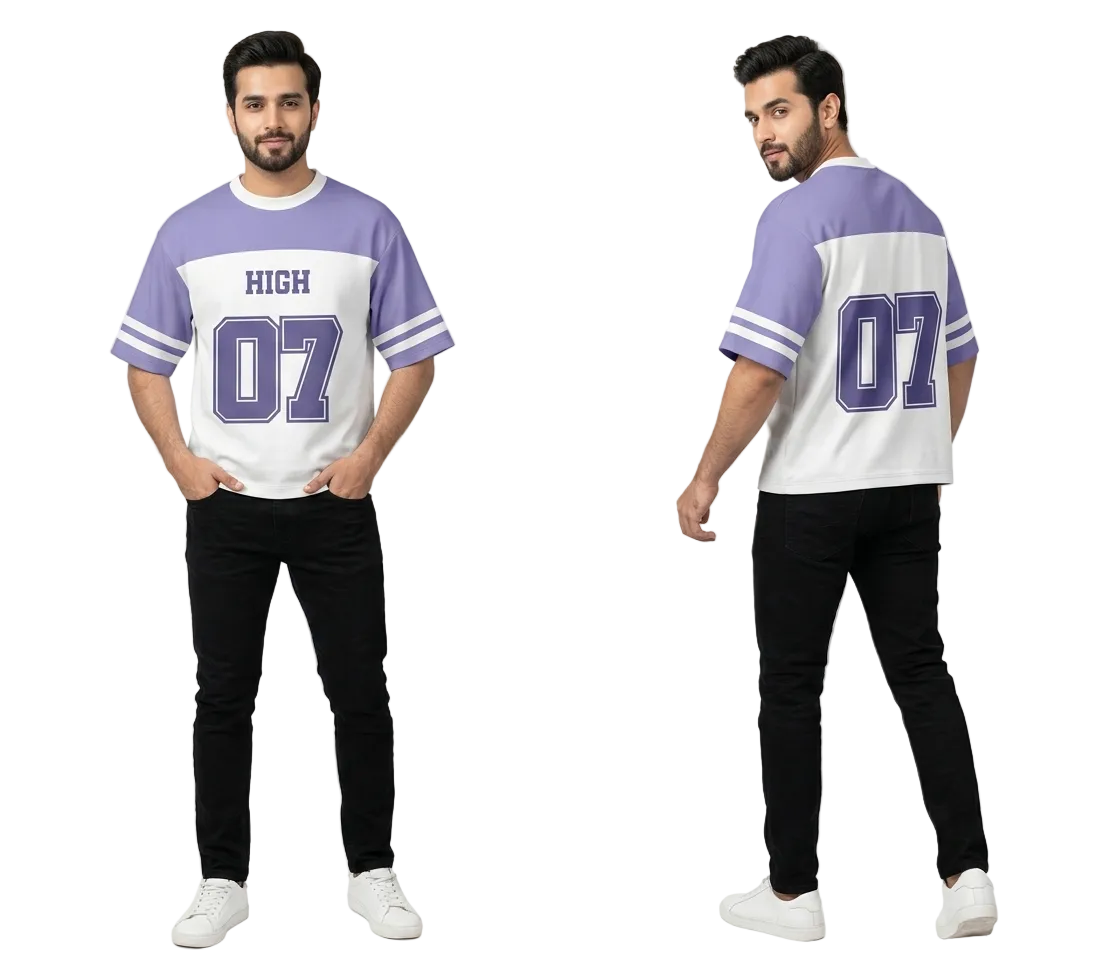 Purple Varsity Tee