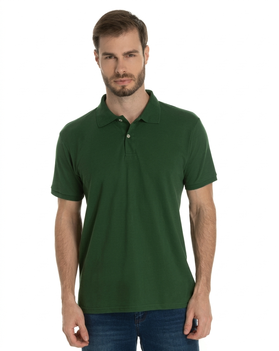 Men’s Premium Green Polo Shirt